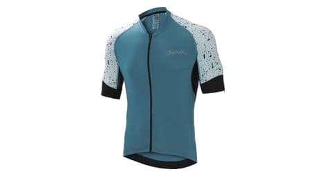 Maillot manches courtes spiuk helios bleu
