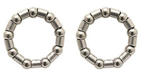 Cage à billes - boitier pédalier - bmx 9 billes - la paire