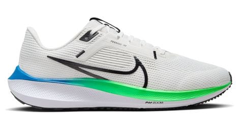 Nike air zoom pegasus 40 scarpe da corsa bianco verde blu 44