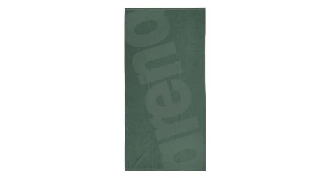Serviette de plage arena logo vert