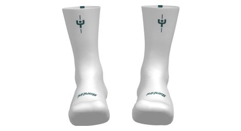 Chaussettes Santini Tour de France Col du Tourmalet Blanc/Vert