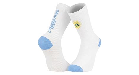 Calzini BV Sport Light Run “Méditerranée” Bianco/Blu