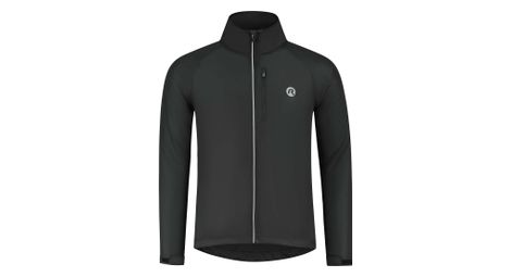 Veste running rogelli core - homme - noir