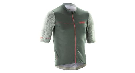 Maillot Manches Courtes Leatt Endurance 6.0 Vert Homme
