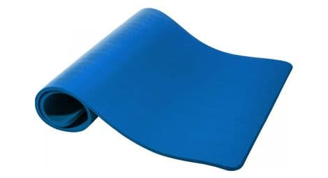 Tapis en mousse grand 190x100x1 5cm yoga pilates sport a domicile couleur bleu roi