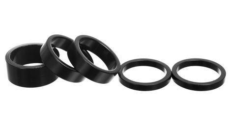 Parti 8.3 kit di distanziali in alluminio (x5) nero