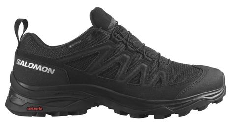 Salomon x ward leather gtx zapatos de senderismo negro mujer 39.1/3