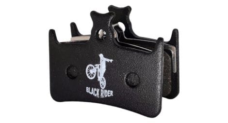 Paires de plaquettes black rider pour hope e4 semi-métallique  agressif