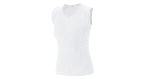 baselayer armellos damen gore wear weis
