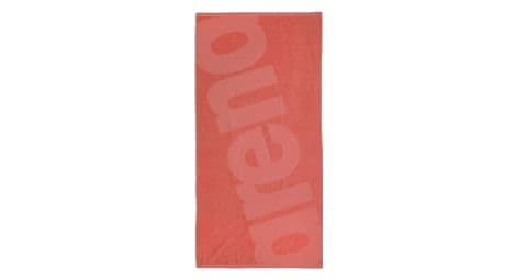 Serviette de plage arena logo rouge