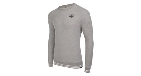 Sudadera lebram ecusson gris