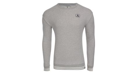 Sweatshirt lebram ecusson gris