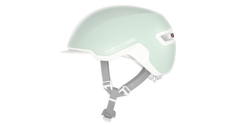 Casco abus hud-y pure mint city verde claro