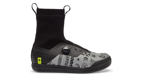 Chaussures pédales plates fox union boa® all weather lunar special edition gris/noir