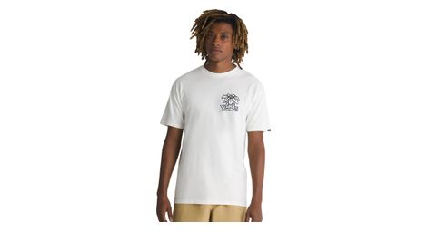 T shirt vans whats inside blanc bleu
