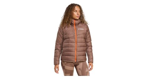 Doudoune adidas terrex xperior climawarm+ marron femme