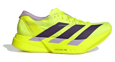 adidas adizero adios pro 4 yellow purple women s running shoes