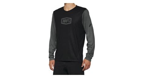 Maillot manches longues 100 airmatic noir