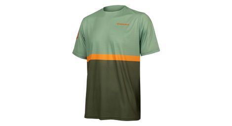 T shirt technique endura singletrack core ii tangerine vert