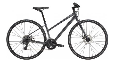 V lo de ville fitness femme cannondale quick da donna 5 remixte shimano tourney 7v 700 mm grigio grafite