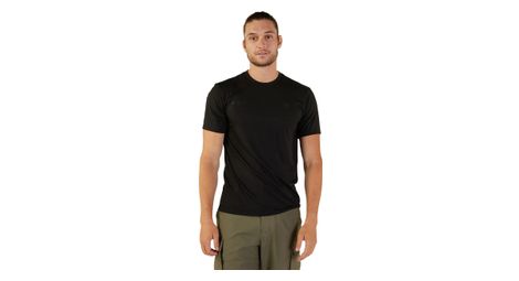 T shirt fox wordmark tech noir