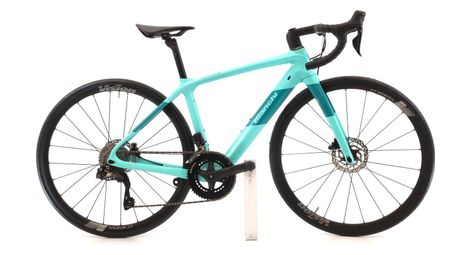Produit reconditionné · Bianchi Infinito CV Disc Di2 12V · Bleu / Vélo de route | Très bon état
