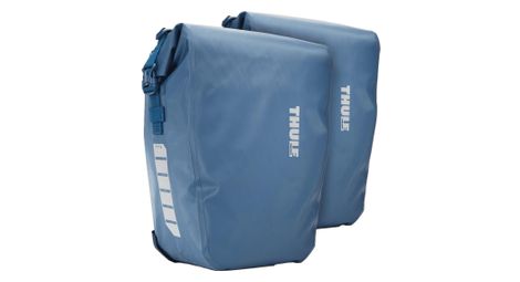 Paire de sacoches de porte-bagages thule shield pannier 25l bleu