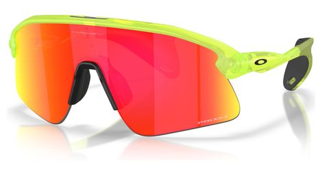 Oakley stunt devil veiligheidsbril - mat uranium / prizm ruby / ref : oo9517-03