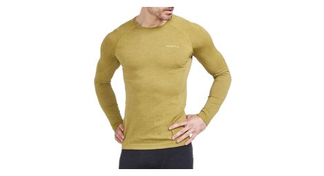 Craft core dry active comfort yellow long sleeve jersey