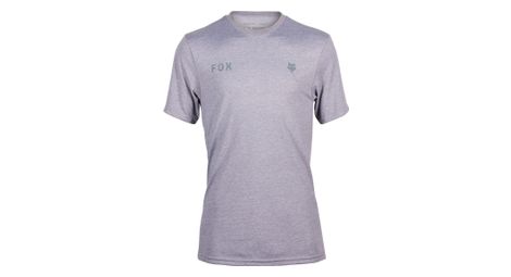 Fox wordmark tech t-shirt light grey s