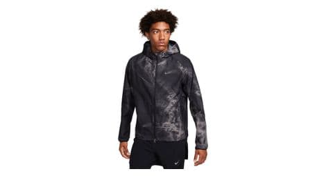 Chaqueta impermeable nike storm-fit run division flash negra