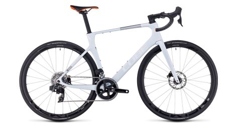 Cube agree c:62 pro bicicleta de carretera sram rival etap axs 12s 700 mm blanca 2023 58 cm / 180-185 cm