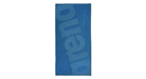 Serviette de plage arena logo bleu