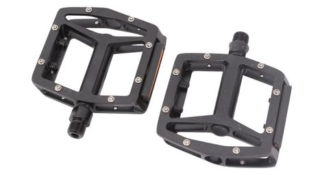 Vtt pédales khe flat pin 9/16 pouce aluminium