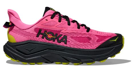 Chaussures trail hoka challenger 8 rose/noir femme