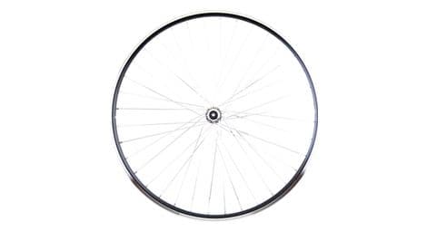 Roue vtc 28  av blocage jante noir mach1 er10. moyeu miche magnum v-brake 36t