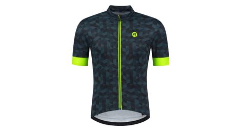 Maillot Manches Courtes Velo Rogelli Rubik - Homme