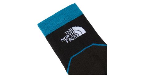 Unisex Hiking Quarter Socken Schwarz Blau