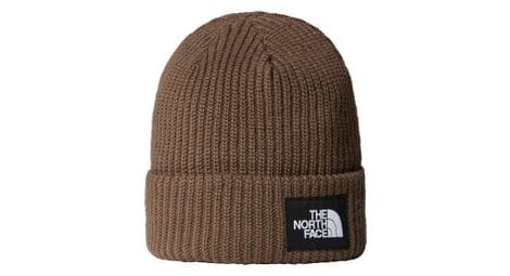 Bonnet unisexe the north face salty lined marron