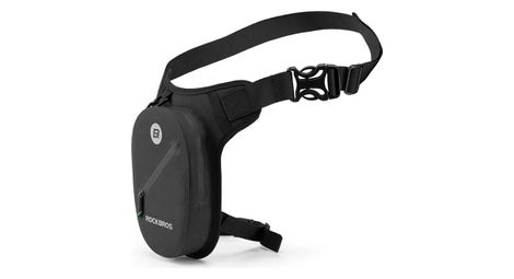 Sacoche vélo etanche réfléchissante noir