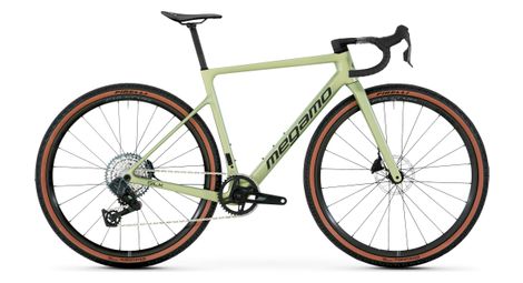 Bicicletta da ghiaia megamo silk 04 shimano sram rival xplr axs 13v 700 mm verde 2026