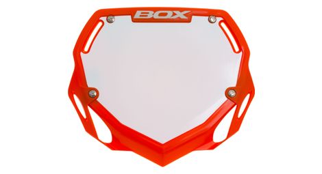 Targhetta box phase 1 arancio