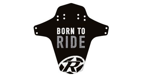 Garde boue avant reverse born to ride gris
