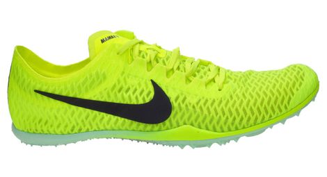 Chaussures athlétisme nike zoom mamba 5 jaune vert unisex