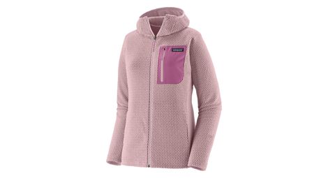 Polaire à Capuche Patagonia R1 Air Full-Zip Hoody Violet Femme