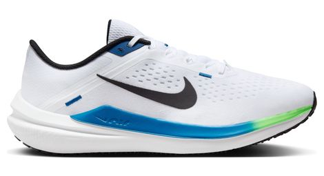Chaussures de Running Nike Air Winflo 10 Blanc Vert Bleu