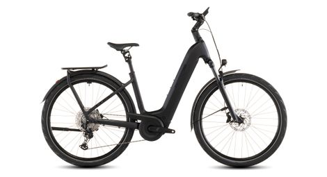 Vtc électrique cube kathmandu hybrid pro 800 easy entry shimano deore/deore xt 12v 800 wh 700 mm noir coal 2026