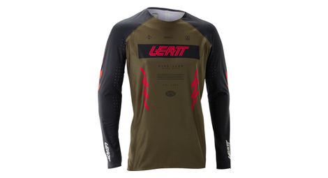 Leatt Gravity 5.0 Longsleeve Trikot Grün Mann
