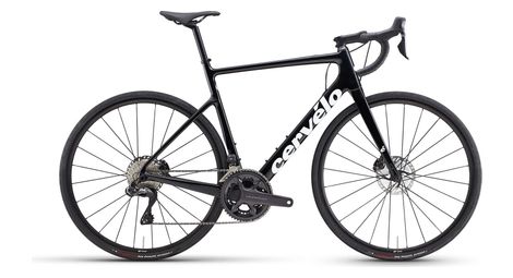 Cervélo caledonia bicicleta de carretera shimano ultegra di2 12s 700mm negro brillo 2022 54 cm / 170-180 cm