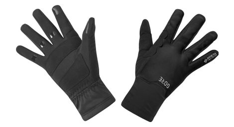 unisex long gloves gore wear gore tex infinium mid black